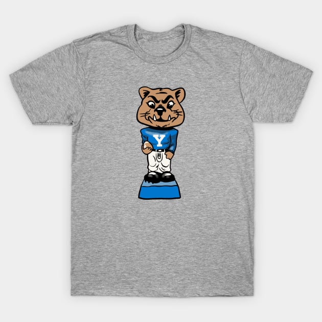 Cosmo Cougar Bobble Head T-Shirt by sombreroinc